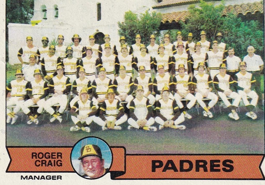 San Diego Padres / Roger Craig #479