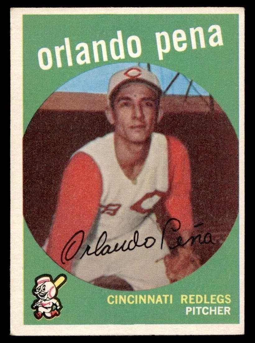 Orlando Pena 1959 topps Topps