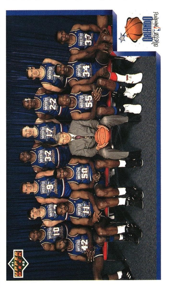 1992 NBA West All-Star Checklist #450