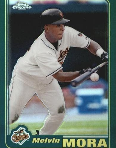 Melvin Mora 2001 topps Topps Chrome