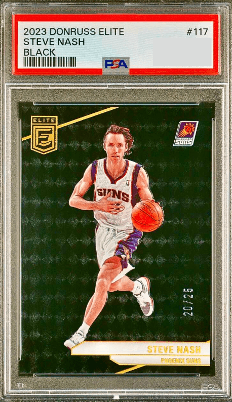 Steve Nash 2023 panini Donruss Elite