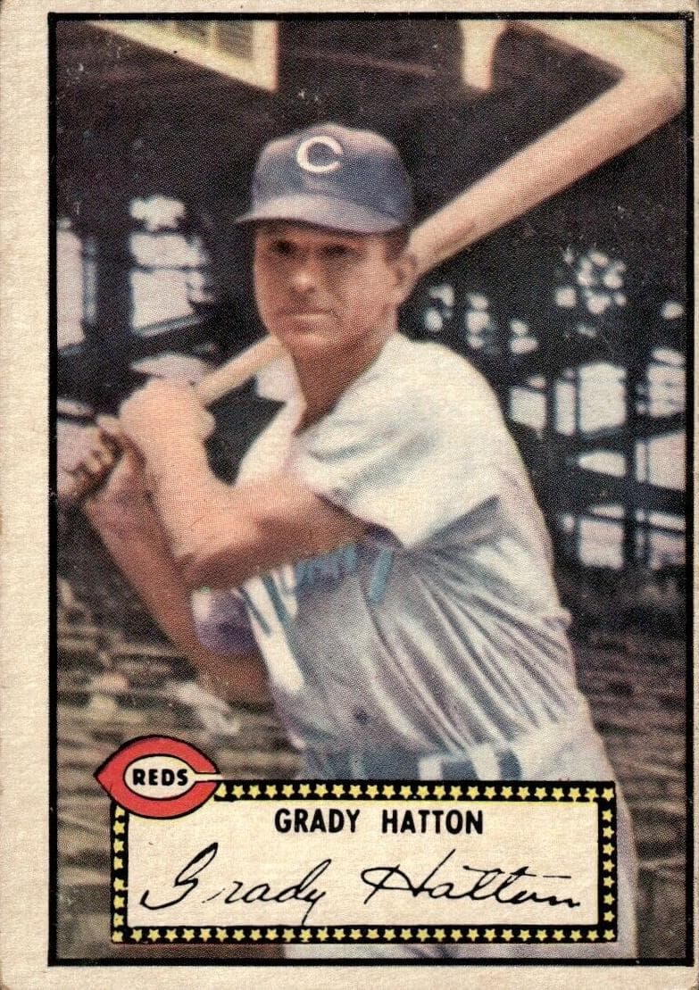Grady Hatton 1952 topps Topps
