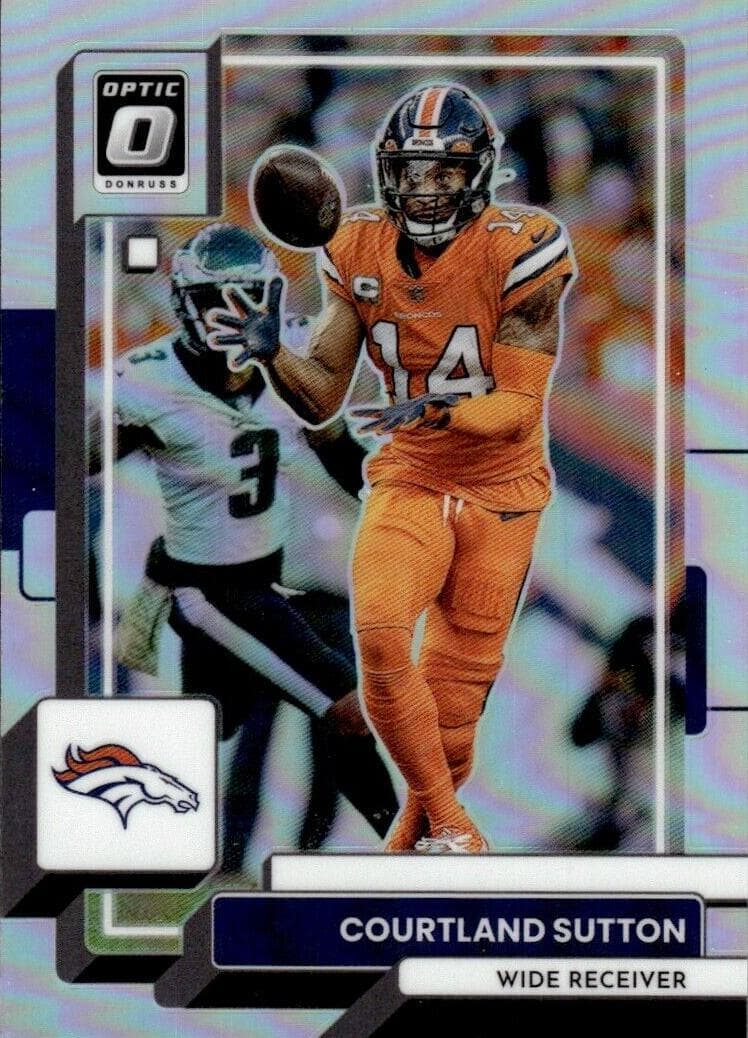 Courtland Sutton 2022 panini Donruss Optic