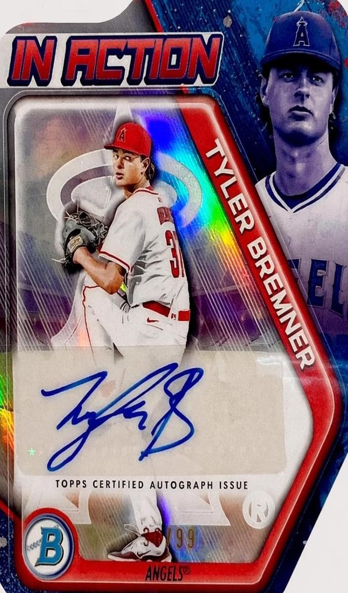 Tyler Bremner 2025 bowman Bowman Draft Chrome