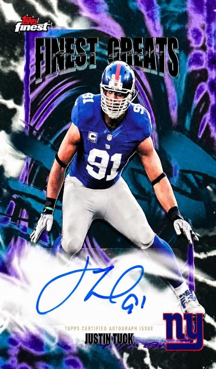 Justin Tuck #fga-jtu