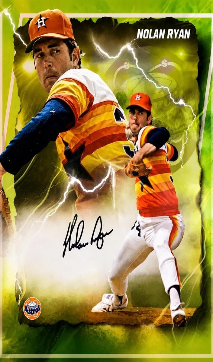 Nolan Ryan 2024 panini Donruss