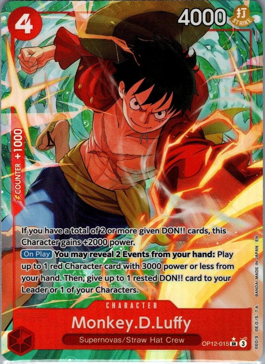 Monkey.D.Luffy #OP12-015