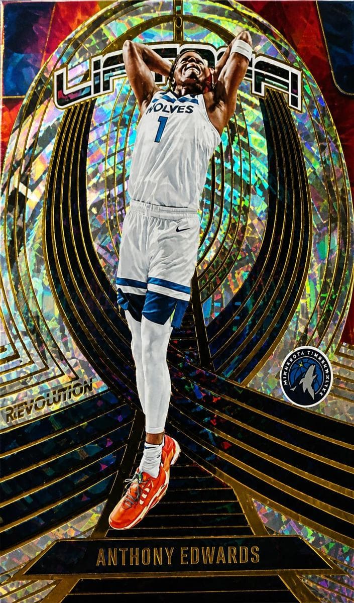 Anthony Edwards 2022 panini Panini Flux