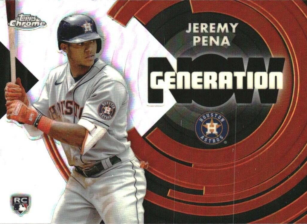 Jeremy Pena 2022 topps Topps Chrome Update