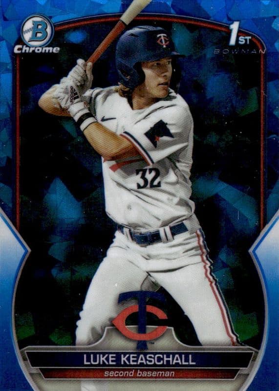 Luke Keaschall 2023 bowman Bowman Draft