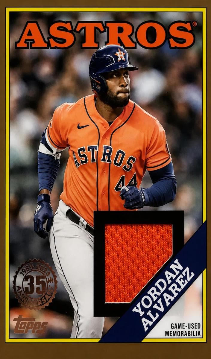 Yordan Alvarez 2023 topps Topps