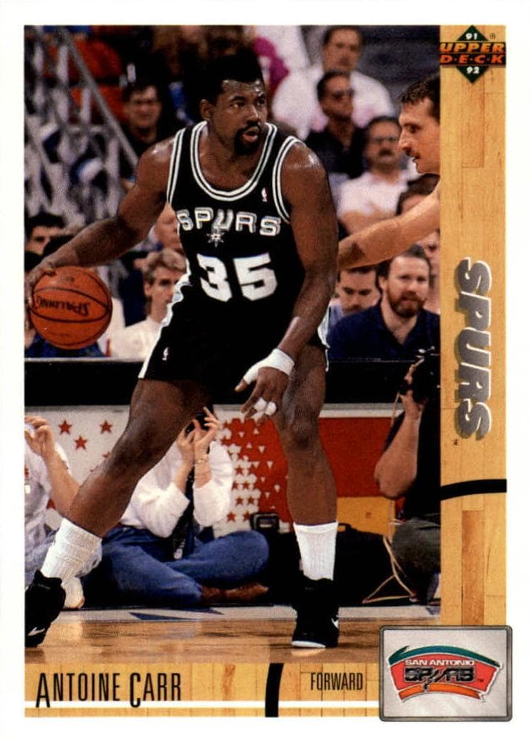 Antoine Carr 1991 upper-deck Upper Deck
