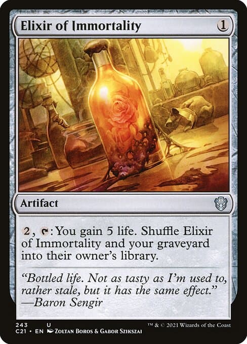 Elixir of Immortality 2010 Magic: The Gathering M11 Foil
