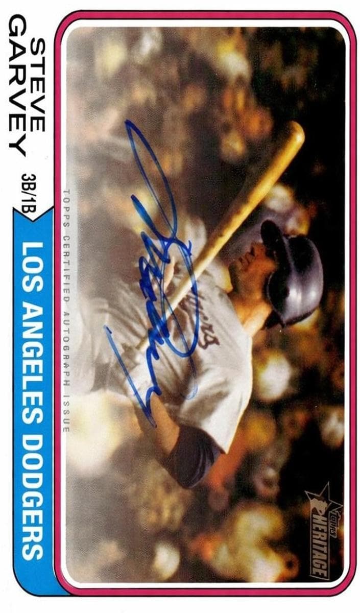 Steve Garvey 2023 topps Topps Heritage