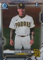 Victor Acosta trading card