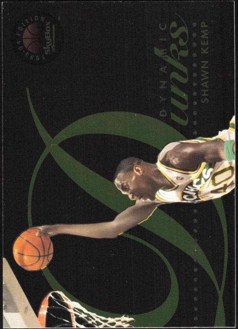 Shawn Kemp 1993 fleer SkyBox Premium