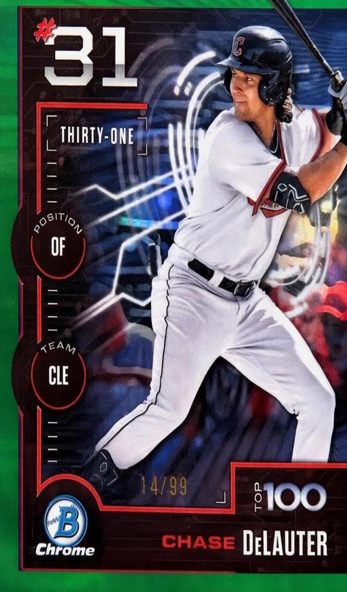 Chase DeLauter 2025 bowman Bowman