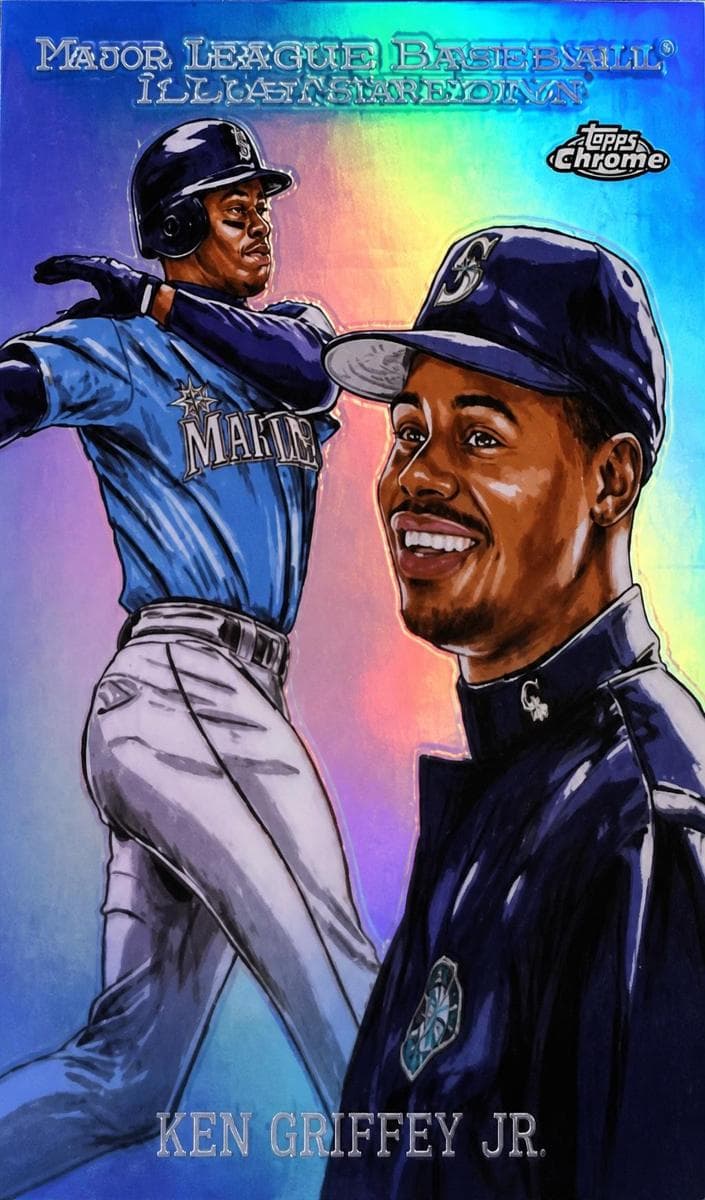 Ken Griffey Jr. 2024 topps Topps Chrome Update