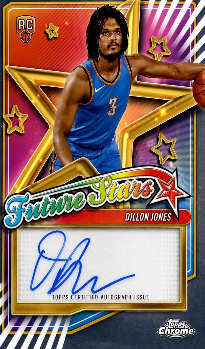 Dillon Jones 2024 topps Topps Chrome