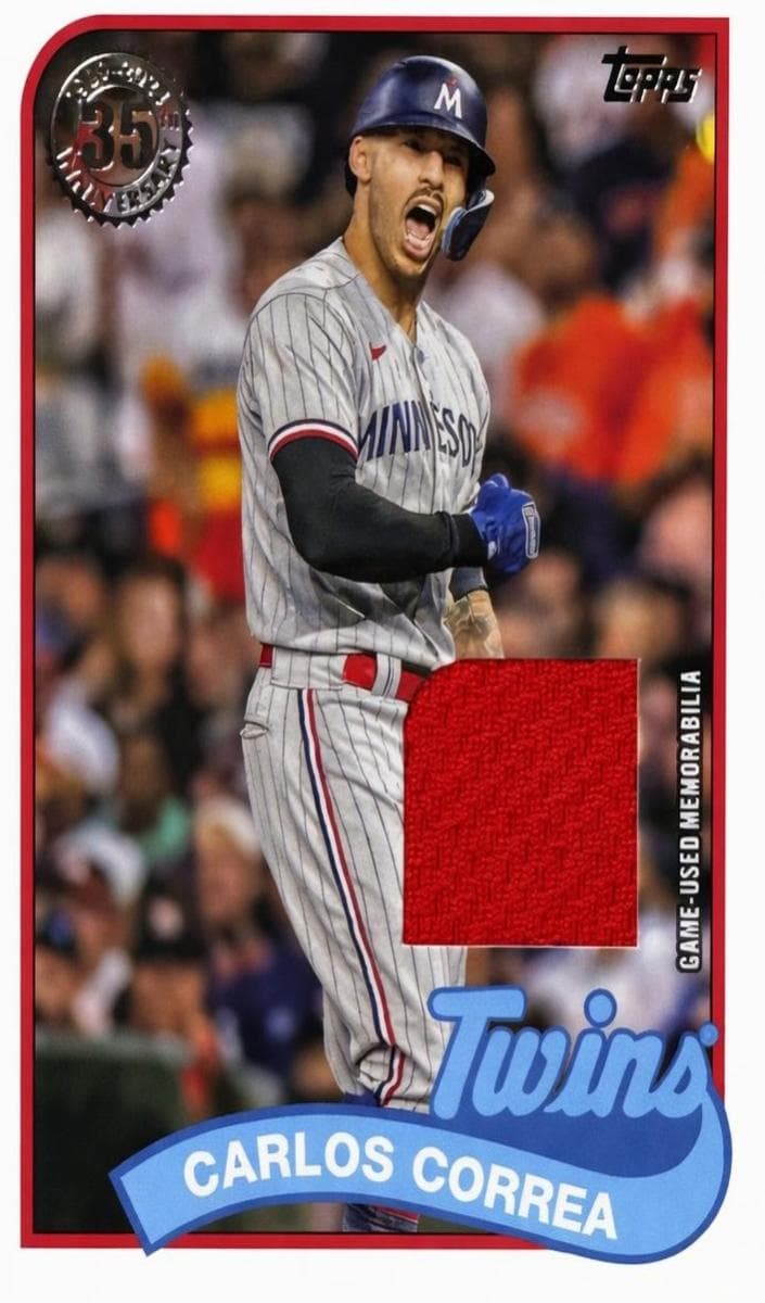 Carlos Correa 2024 topps Topps