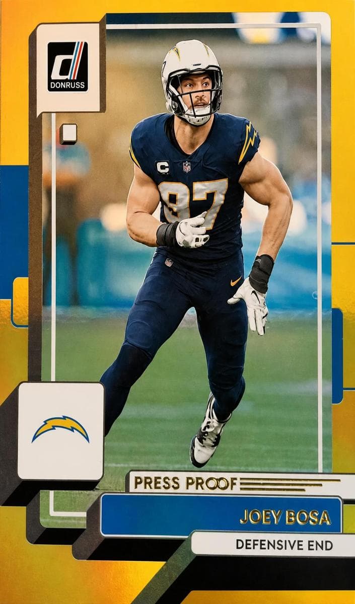 Joey Bosa 2022 panini Donruss