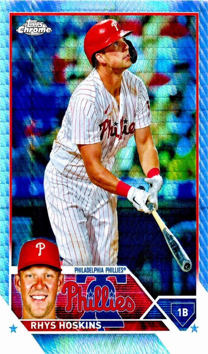 Rhys Hoskins 2023 topps Topps Chrome
