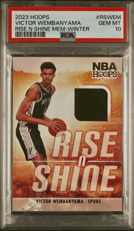 Victor Wembanyama 2023 panini Hoops Winter