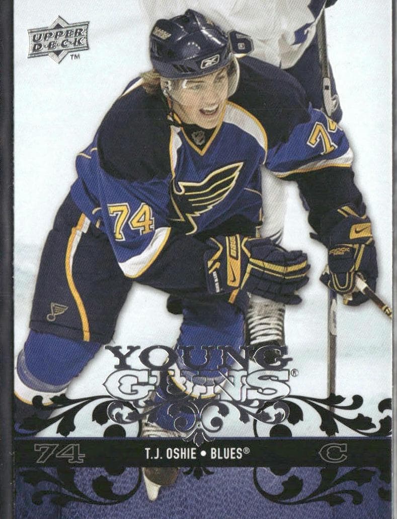 T.J. Oshie 2008 upper-deck