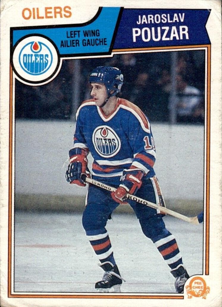 Jaroslav Pouzar 1983 topps O-Pee-Chee