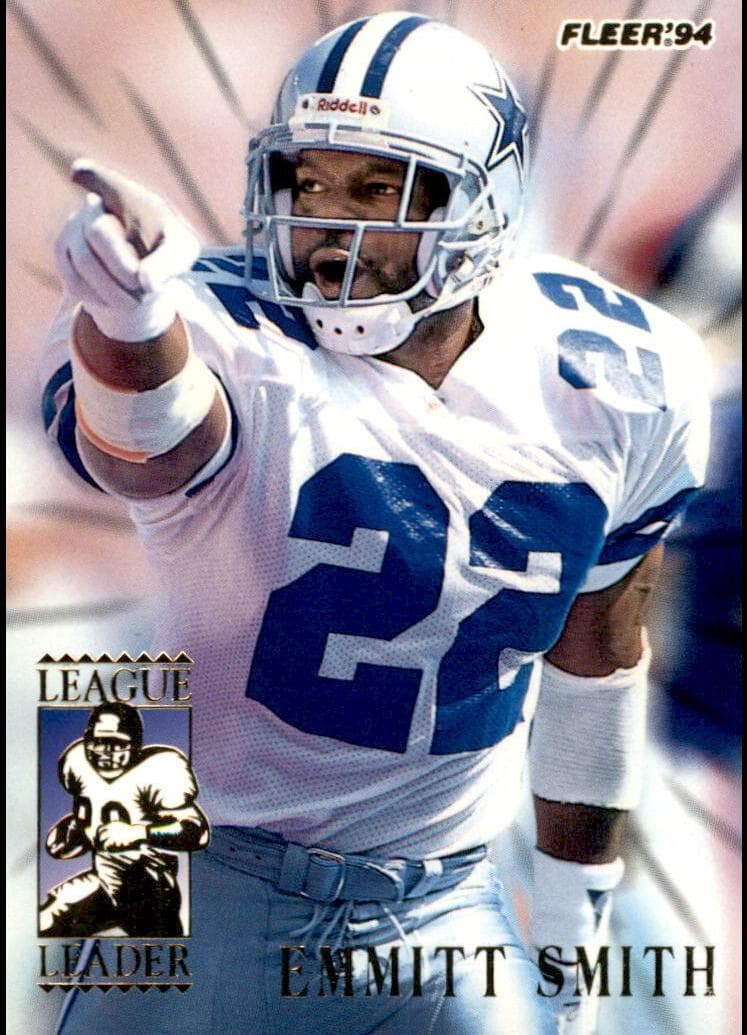 Emmitt Smith 1994 fleer