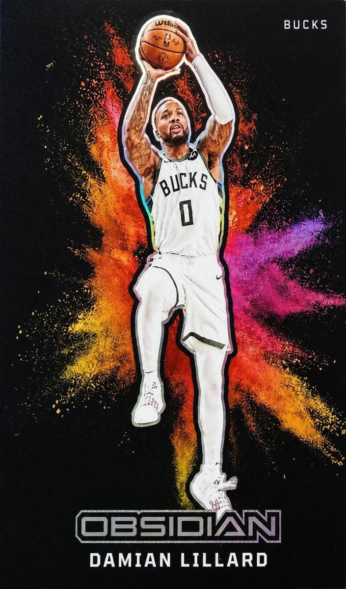 Damian Lillard 2023 panini Panini Obsidian