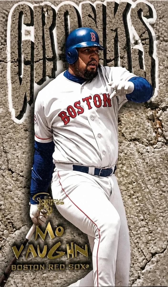 Mo Vaughn 1998 skybox Dugout Axcess