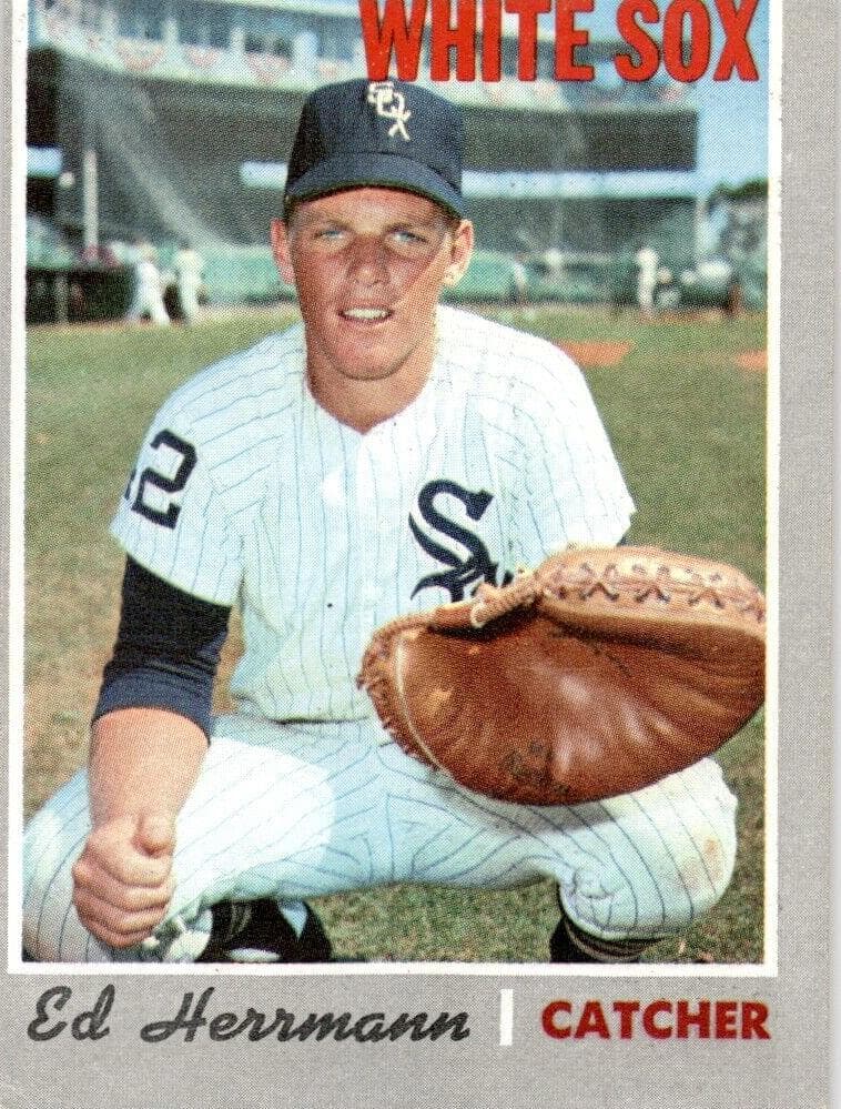 Ed Herrmann 1970 topps Topps