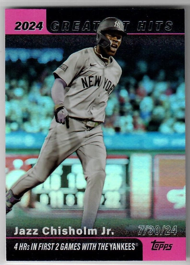 Jazz Chisholm Jr. 2025 topps Topps