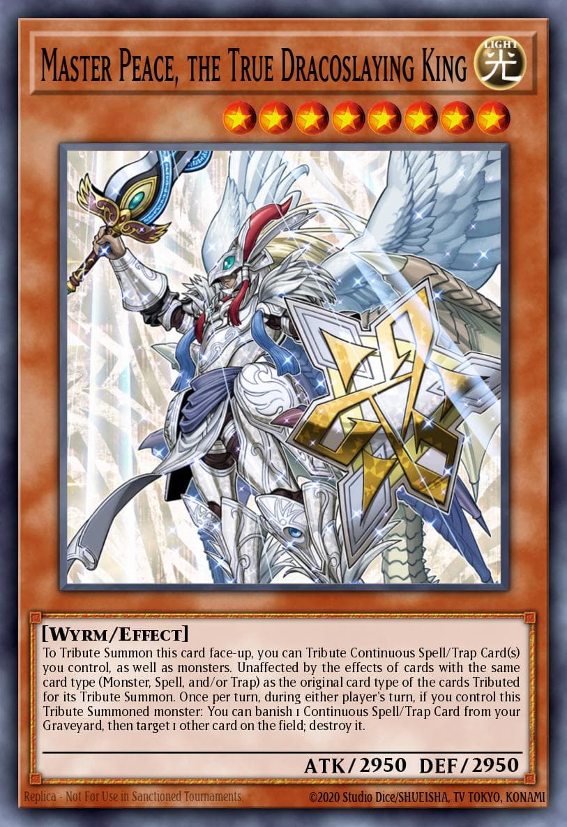 Master Peace, the True Dracoslaying King #MACR-EN024