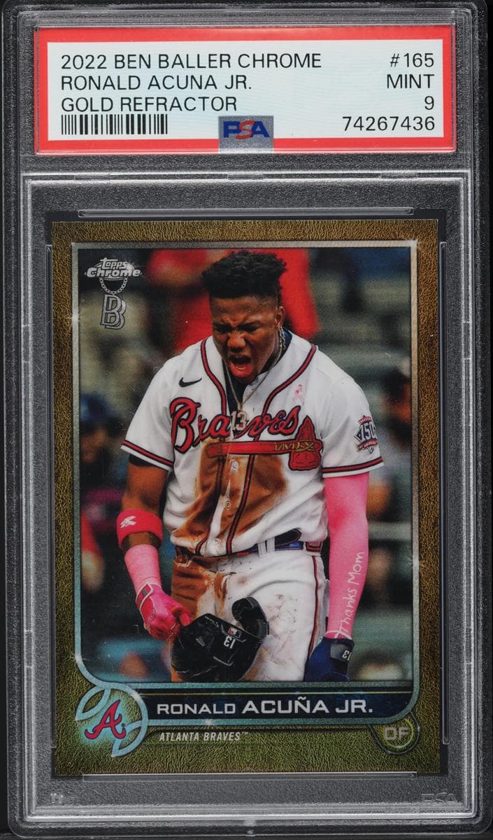 Ronald Acuna Jr. 2022 topps Topps Chrome