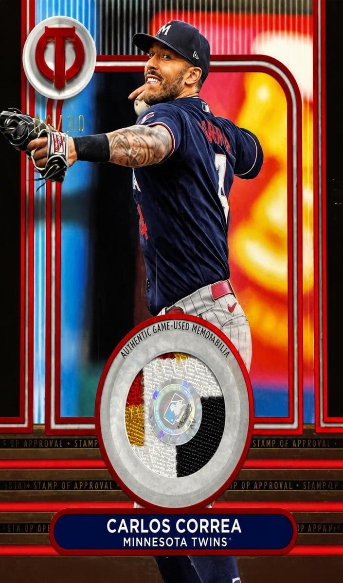 Carlos Correa 2024 topps Topps Tribute