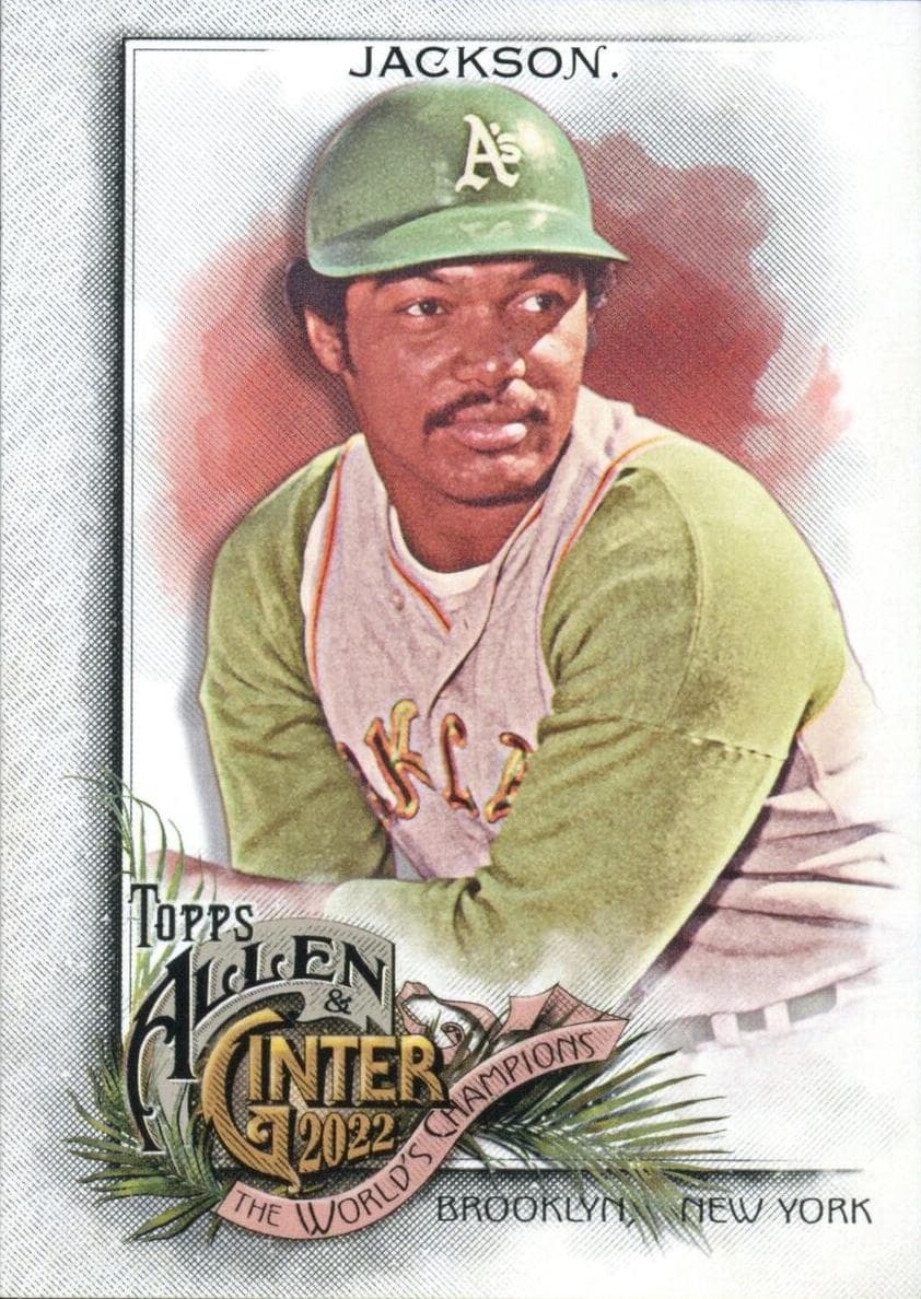 Reggie Jackson 2022 topps Topps Allen & Ginter