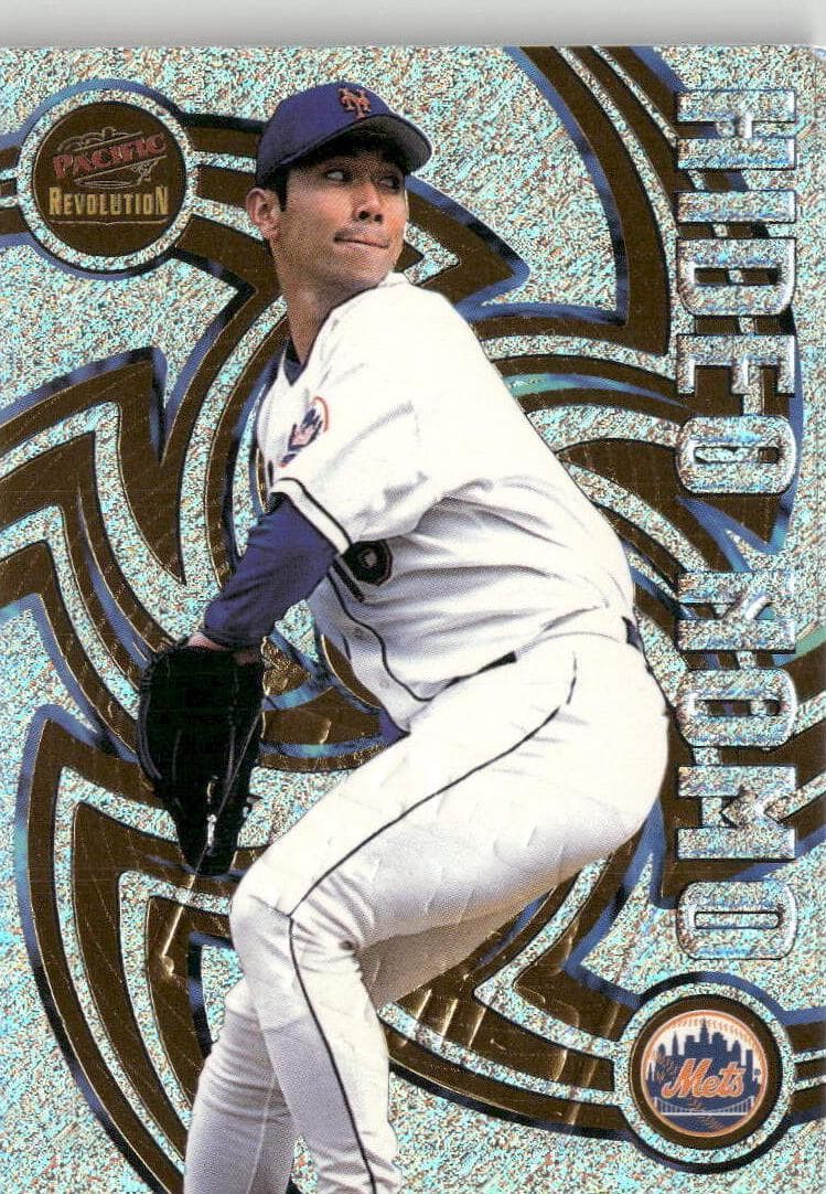 Hideo Nomo 1998 panini Pacific Revolution