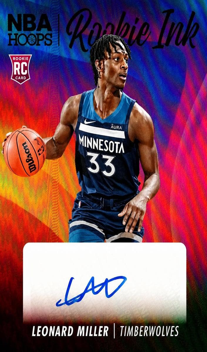 Leonard Miller 2023 panini Hoops
