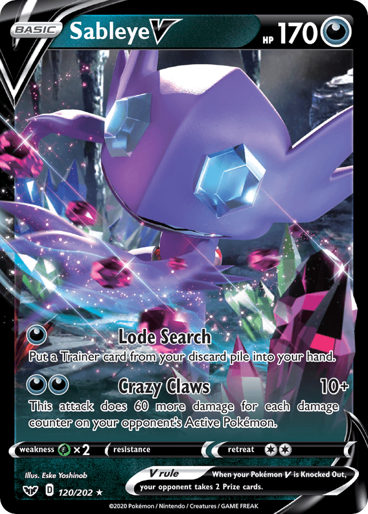 Sableye V 2019 Pokemon Japanese Shield