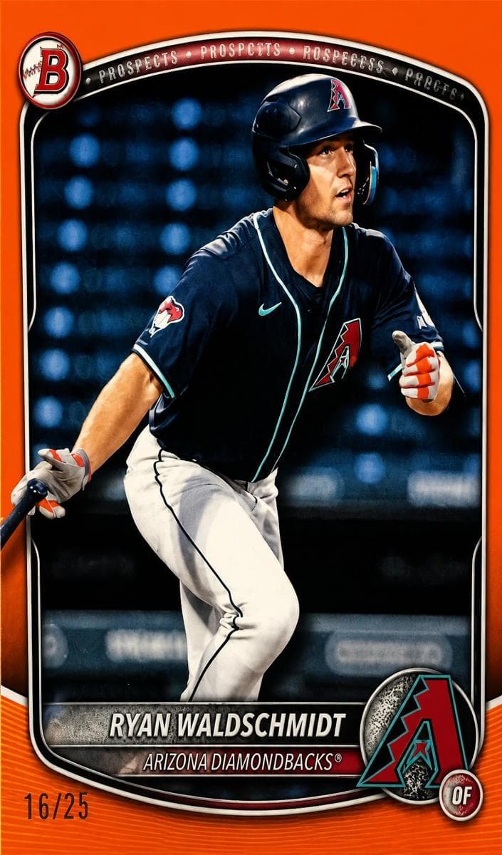 Ryan Waldschmidt 2025 bowman Bowman Draft