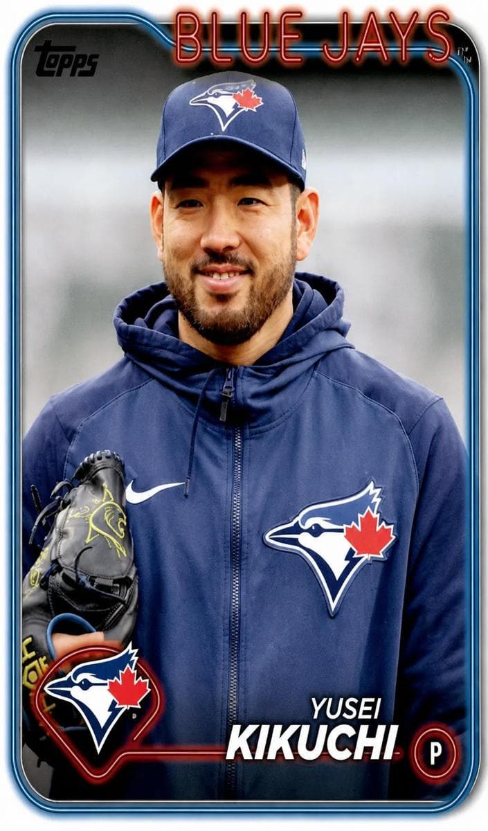 Yusei Kikuchi 2024 topps Topps