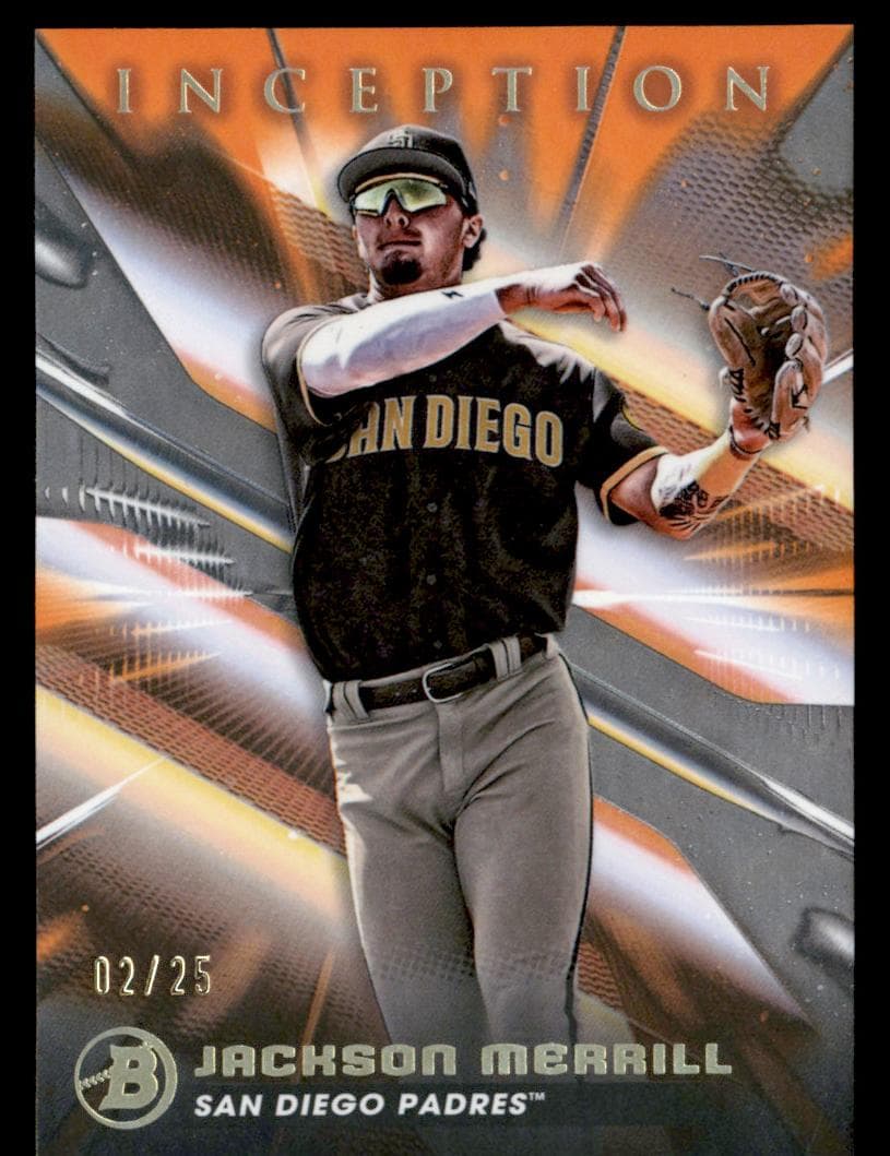 Jackson Merrill 2023 bowman Bowman Inception