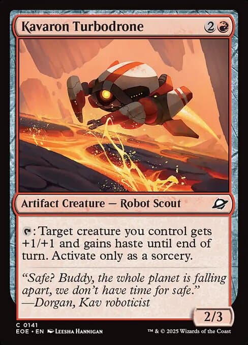 Kavaron Turbodrone 2025 Magic: The Gathering Edge of Eternities