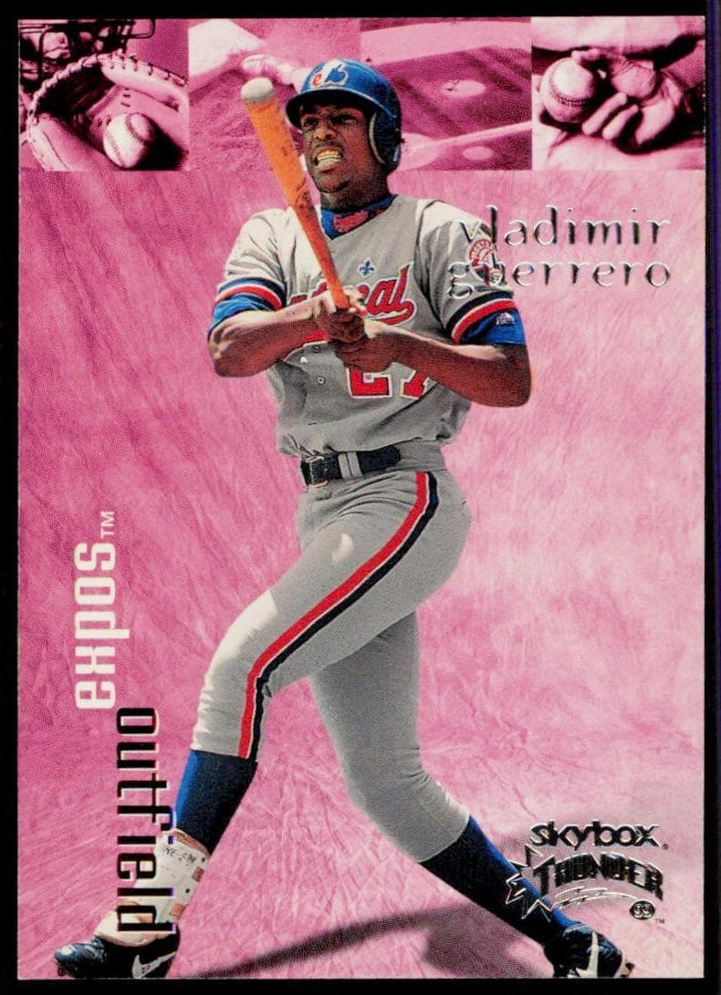 Vladimir Guerrero 1999 fleer SkyBox Thunder
