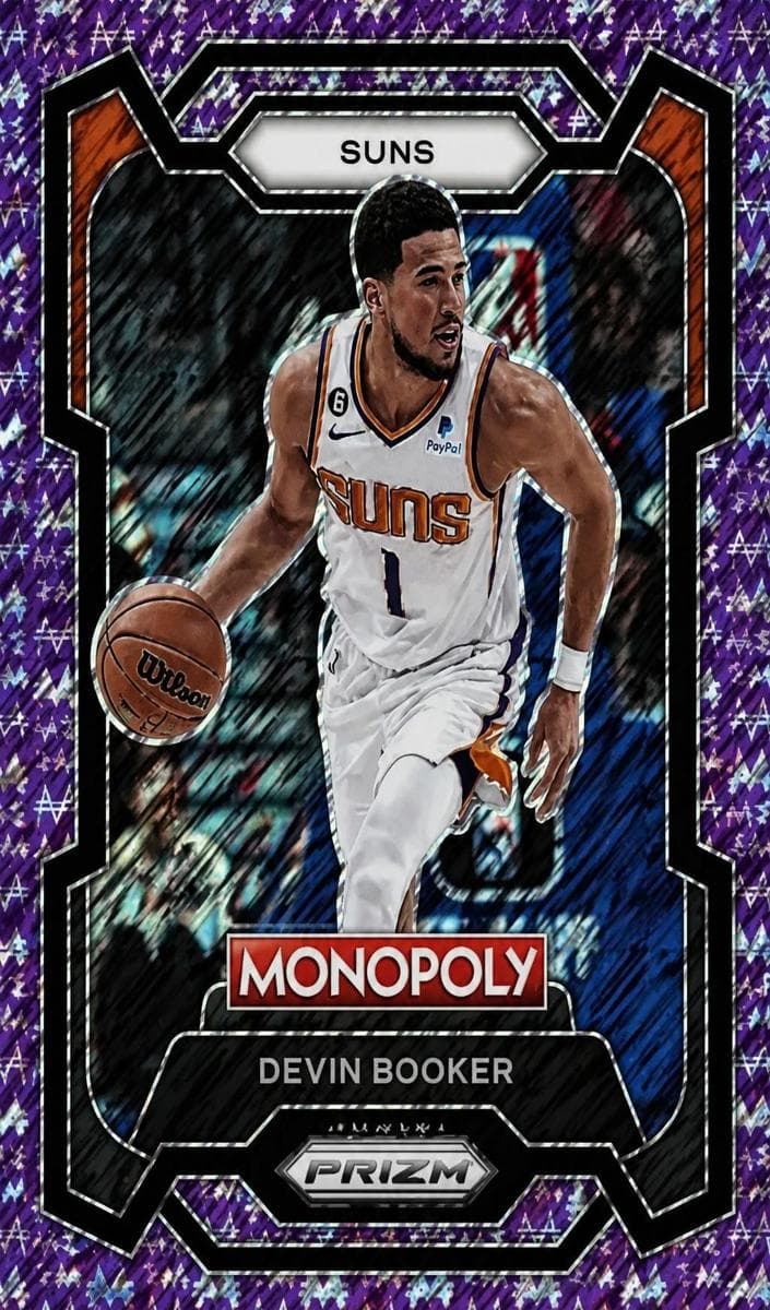 Devin Booker 2023 panini Panini Prizm Monopoly