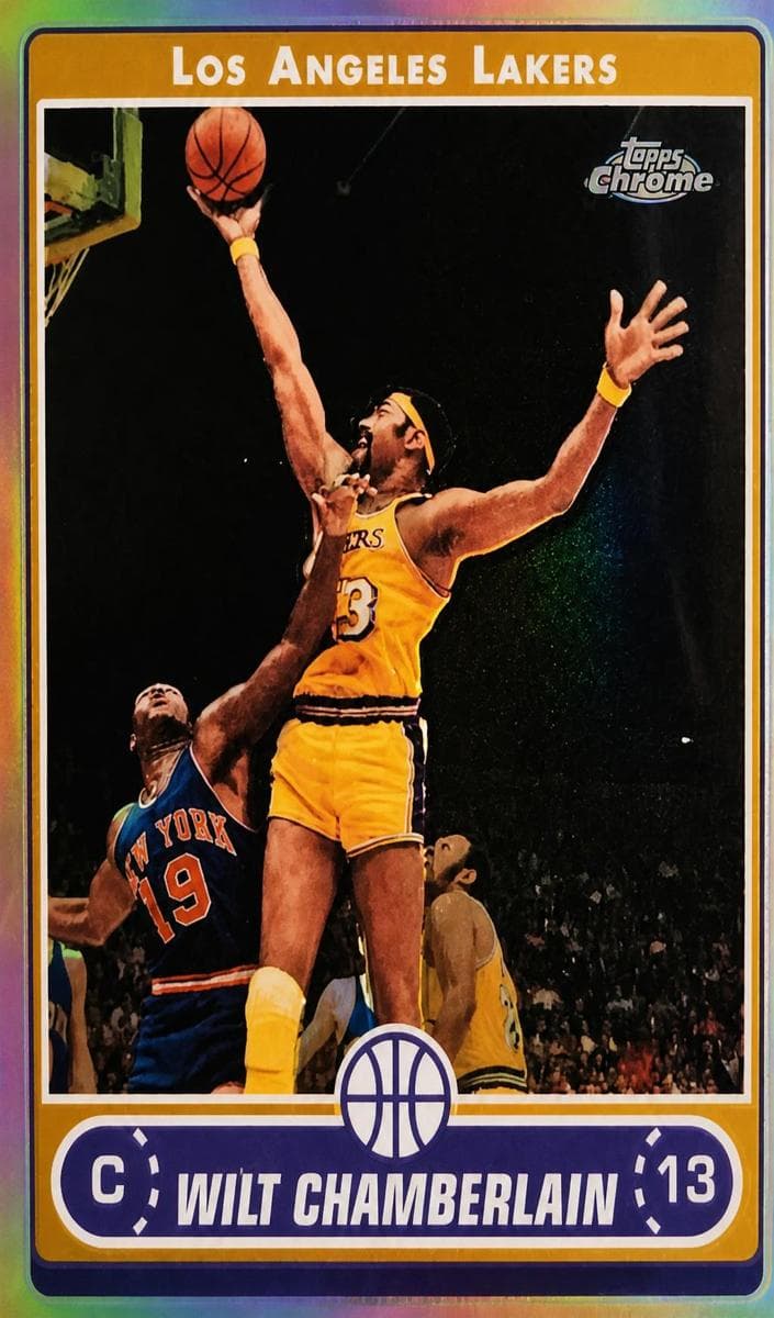 Wilt Chamberlain 2006 topps
