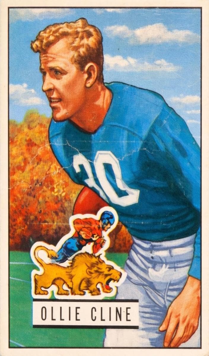 Ollie Cline 1951 bowman