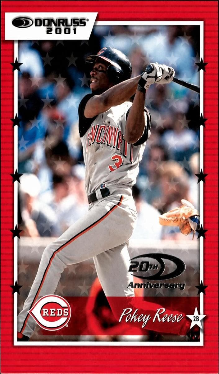 Pokey Reese 2001 panini Donruss